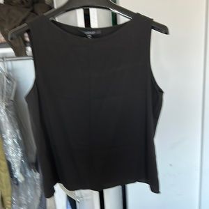 Emanuel Ungaro black tank top